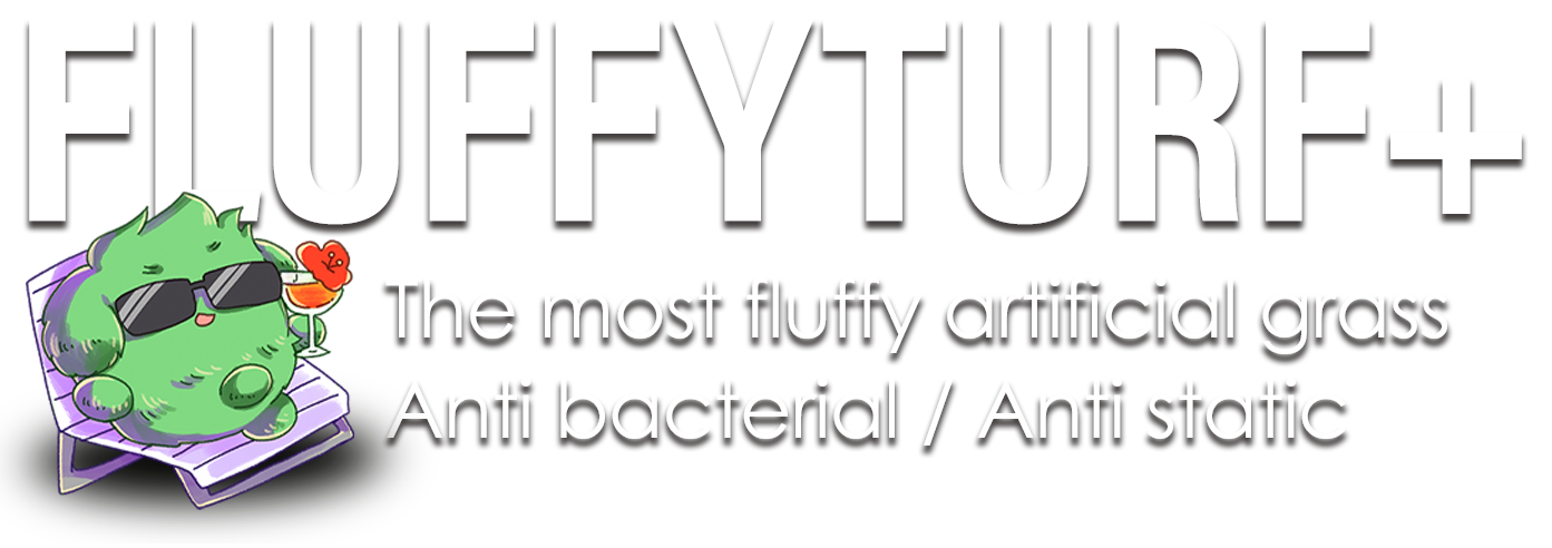 触れるための人工芝フラフィーターフプラス FLUFFYTURF+ The most fluffy artificial grass Anti bacterial Anti static